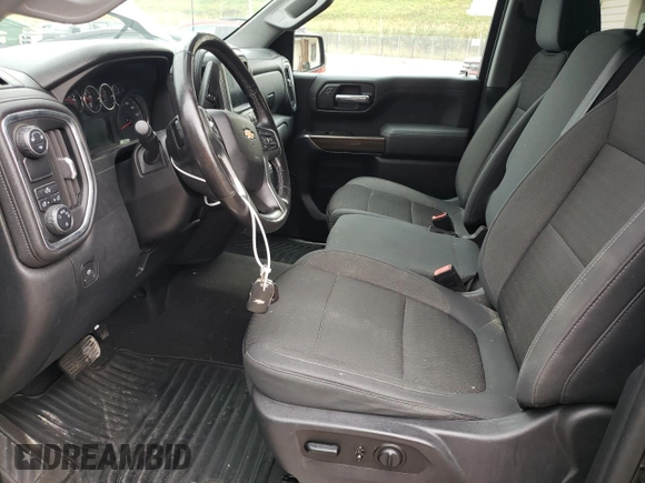 2019 Chevrolet Silverado 1500 LT with VIN 1GCRWCEK1KZ310206, listed as a Copart auction lot 72927774 with 63,238 mi miles and Salvage Title. Bid and sale history available at DreamBid. Image 7.
