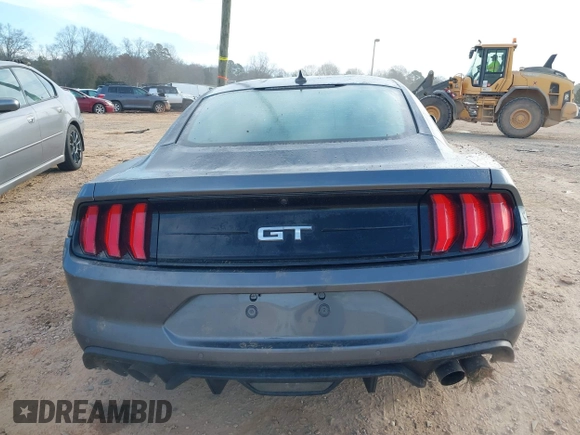 2021 Ford Mustang GT with VIN 1FA6P8CF9M5153818, listed as a IAAI auction lot 41663823 with 31,806 mi miles. Bid and sale history available at carsss.com. Image 16.