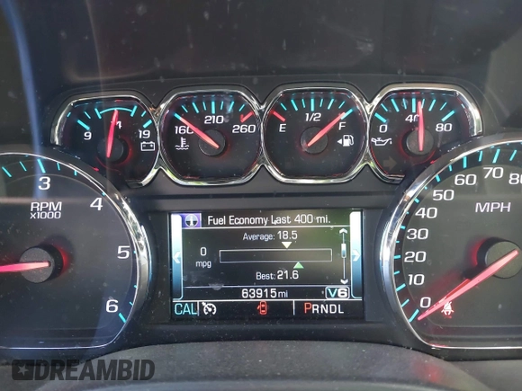 2018 Chevrolet Silverado 1500 LT with VIN 1GCVKREH4JZ323242, listed as a IAAI auction lot 41971945 with 63,915 mi miles and . Bid and sale history available at DreamBid. Image 15.