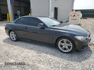 2016 BMW 4 Series 428i with VIN WBA3V7C51G5A26683, listed as a Copart auction lot 60555995 with 83,395 mi miles and Salvage title. Bid and sale history available at DreamBid. Image 4.
