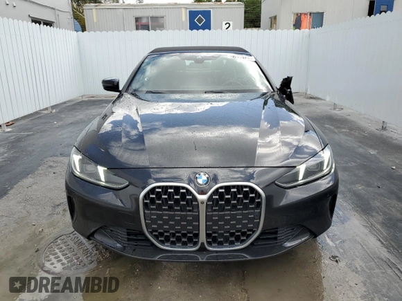 2025 BMW 4 Series 430i z VIN WBA33DB02SCT88386, wystawiony jako Copart lot #51690135 z przebiegiem 7 071 mil mil oraz Czysty tytuł • Clean title. Historia ofert i sprzedaży dostępna na DreamBid. Obrazek 5.
