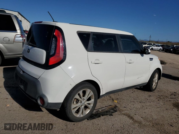 2015 Kia Soul + with VIN KNDJP3A52F7182005, listed as a Copart auction lot 48821775 with 163,209 mi miles and Clean Title. Bid and sale history available at carsss.com. Image 3.