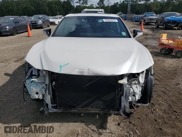 2019 Lexus ES 350 with VIN 58ABZ1B17KU043387, listed as a Copart auction lot 54322675 with 54,473 mi miles and Salvage Title. Bid and sale history available at DreamBid. Image 5.