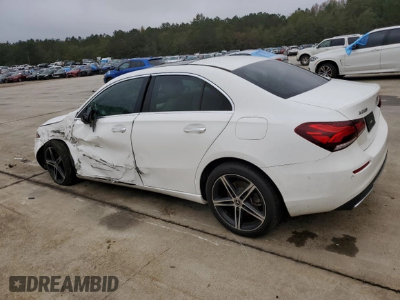 2022 Mercedes-Benz A 220 with VIN W1K3G4EB1NJ358449, listed as a Copart auction lot 78949884 with 73,187 mi miles and Clean Title. Bid and sale history available at DreamBid. Image 2.