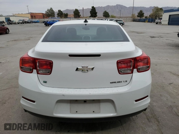 2015 Chevrolet Malibu LS with VIN 1G11B5SLXFU123043, listed as a Copart auction lot 52637855 with 151,417 mi miles and Salvage Title. Bid and sale history available at DreamBid. Image 6.