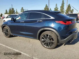 2022 Infiniti QX55 Essential with VIN 3PCAJ5K34NF104019, listed as a Copart auction lot 52546815 with 78,698 mi miles and Salvage Title. Bid and sale history available at DreamBid. Image 2.