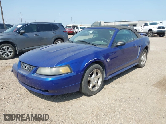 2004 Ford Mustang Deluxe with VIN 1FAFP44454F126387, listed as a IAAI auction lot 41948123 with 114,686 mi miles. Bid and sale history available at carsss.com. Image 2.