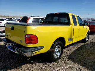 2003 Ford F-150 XL with VIN 1FTRX07W13KD57340, listed as a Copart auction lot 48429005 with 356,017 mi miles and Salvage Title. Bid and sale history available at carsss.com. Image 3.