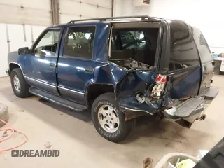 1999 Chevrolet Tahoe Z71 with VIN 1GNEK13R5XJ548832, listed as a IAAI auction lot 42077245 with 208,875 mi miles and . Bid and sale history available at DreamBid. Image 3.