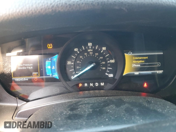2015 Ford Expedition Limited with VIN 1FMJU2AT1FEF12516, listed as a Copart auction lot 60999455 with 166,243 mi miles and Salvage title. Bid and sale history available at DreamBid. Image 9.