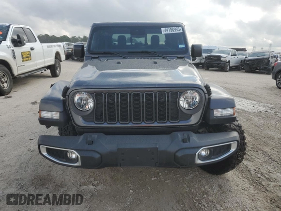 2024 Jeep Gladiator Sport S with VIN 1C6HJTAG8RL128891, listed as a Copart auction lot 44198995 with 1,189 mi miles and Salvage title. Bid and sale history available at DreamBid. Image 5.