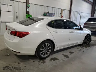 2019 Acura TLX with VIN 19UUB1F38KA008963, listed as a Copart auction lot 48346945 with 115,448 mi miles and Salvage Title. Bid and sale history available at carsss.com. Image 3.