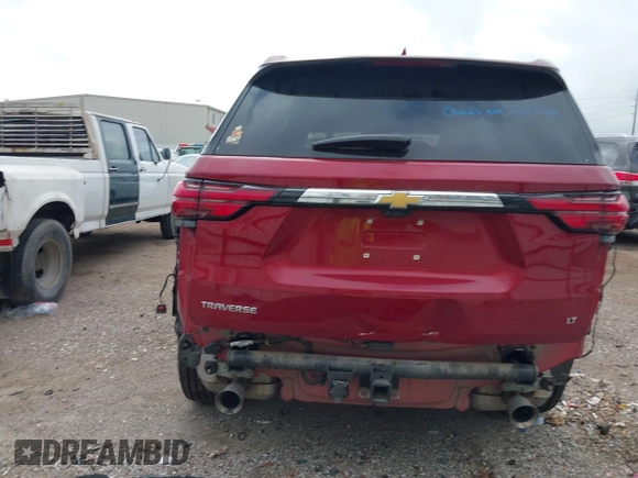 2022 Chevrolet Traverse LT with VIN 1GNERHKWXNJ131456, listed as a IAAI auction lot 41700633 with 48,952 mi miles and . Bid and sale history available at DreamBid. Image 17.