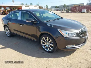 2014 Buick LaCrosse Premium I with VIN 1G4GD5G37EF133919, listed as a IAAI auction lot 41708475 with 51,095 mi miles. Bid and sale history available at carsss.com. Image 1.