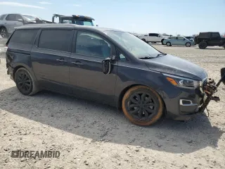 2020 Kia Sedona EX with VIN KNDMB5C14L6647578, listed as a Copart auction lot 50916505 with 101,855 mi miles and Salvage Title. Bid and sale history available at carsss.com. Image 4.
