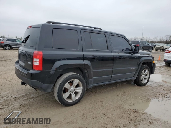 2013 Jeep Patriot Latitude with VIN 1C4NJPFB1DD230066, listed as a Copart auction lot 42530185 with 93,280 mi miles and Salvage Title. Bid and sale history available at carsss.com. Image 3.