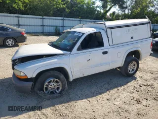 2004 Dodge Dakota with VIN 1D7FL16K14S554387, listed as a Copart auction lot 59397994 with 0 mi miles and Salvage Title. Bid and sale history available at carsss.com. Image 1.