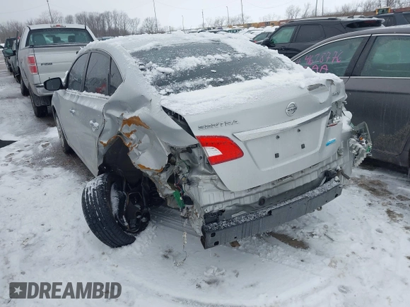 2013 Nissan Sentra SV with VIN 1N4AB7APXDN901698, listed as a IAAI auction lot 41622483 with 156,124 mi miles and . Bid and sale history available at DreamBid. Image 6.