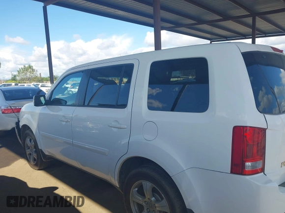 2013 Honda Pilot EX-L with VIN 5FNYF4H75DB007169, listed as a IAAI auction lot 41923727 with 135,105 mi miles and . Bid and sale history available at DreamBid. Image 15.