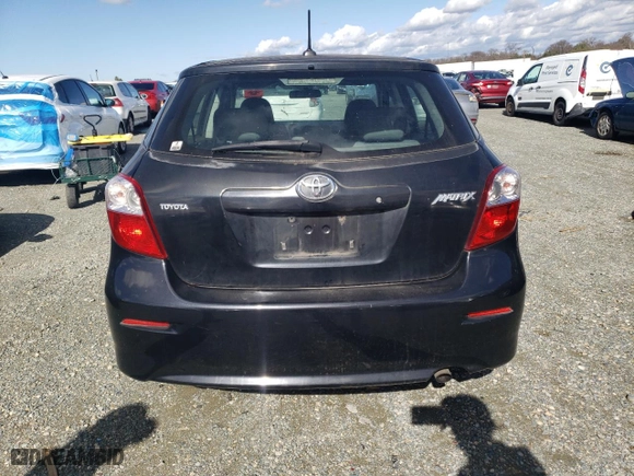 2009 Toyota Matrix with VIN 2T1KU40E79C027568, listed as a Copart auction lot 88342185 with 150,532 mi miles and Salvage Title. Bid and sale history available at carsss.com. Image 6.