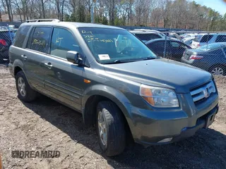 2008 Honda Pilot SE with VIN 5FNYF18328B017935, listed as a IAAI auction lot 41862087 with Not Provided miles and . Bid and sale history available at carsss.com. Image 1.