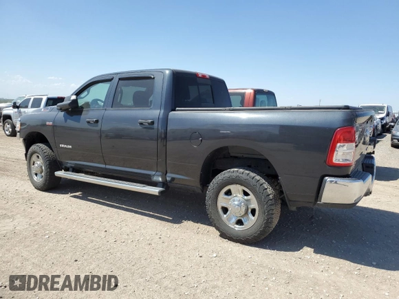 2021 Ram 2500 Tradesman with VIN 3C6UR5CJ4MG638608, listed as a Copart auction lot 53738125 with 90,447 mi miles and Salvage title. Bid and sale history available at DreamBid. Image 2.