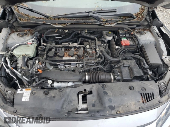 2017 Honda Civic Sedan EX-L with VIN 2HGFC1F77HH658290, listed as a Copart auction lot 47558385 with 97,725 mi miles and Salvage Title. Bid and sale history available at carsss.com. Image 11.