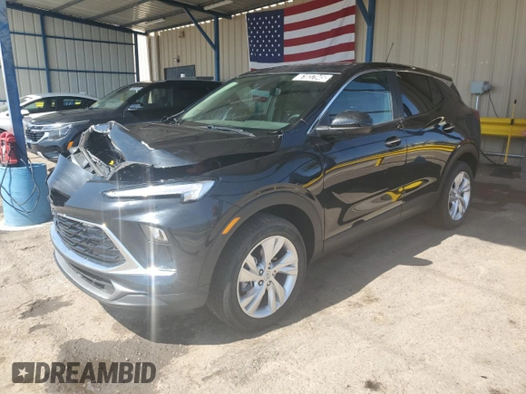 2025 Buick Encore GX Preferred with VIN KL4AMCSL4SB214797, listed as a Copart auction lot 61037945 with 930 mi miles and Clean title. Bid and sale history available at DreamBid. Image 1.