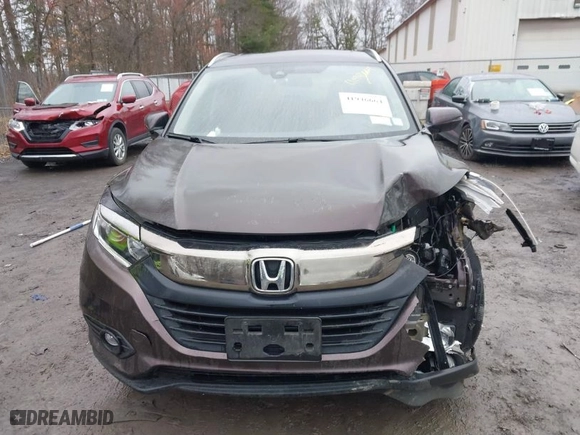 2021 Honda HR-V EX with VIN 3CZRU6H57MM725655, listed as a IAAI auction lot 41946664 with 26,142 mi miles. Bid and sale history available at carsss.com. Image 6.