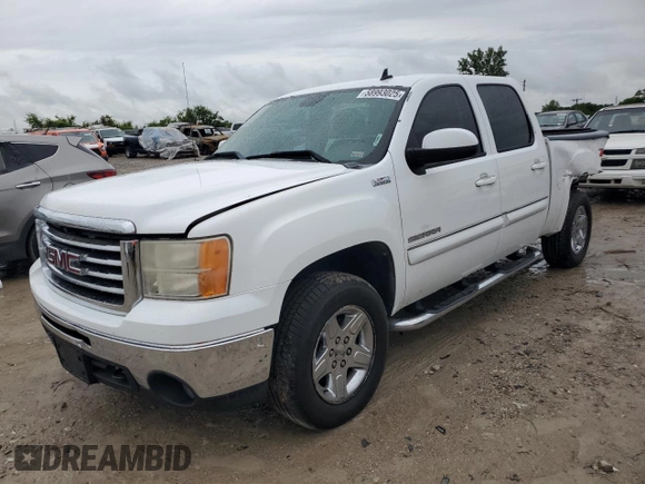 2010 GMC Sierra 1500 SLE z VIN 3GTRKVE33AG293696, wystawiony jako Copart lot #58993025 z przebiegiem 211 496 mil mil oraz Szkoda całkowita • Salvage title. Historia ofert i sprzedaży dostępna na DreamBid. Obrazek 1.