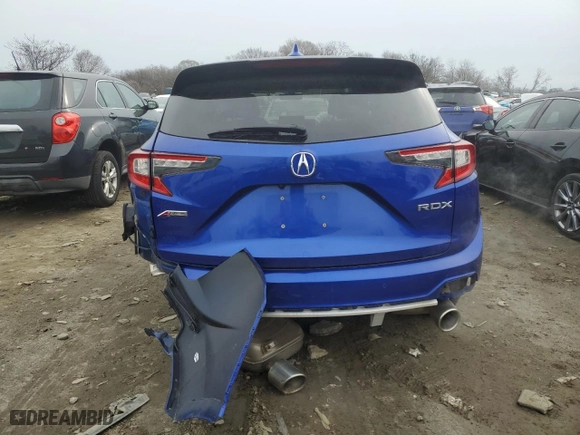 2021 Acura RDX w/A-Spec Package with VIN 5J8TC1H63ML018470, listed as a Copart auction lot 41851835 with 52,489 mi miles and Non Repairable. Bid and sale history available at carsss.com. Image 6.