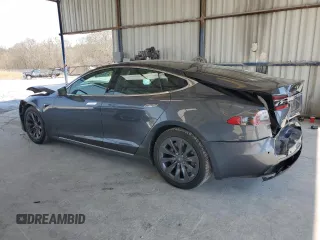 2017 Tesla Model S 60 with VIN 5YJSA1E14HF218274, listed as a Copart auction lot 48485405 with 126,451 mi miles and Salvage title. Bid and sale history available at DreamBid. Image 2.