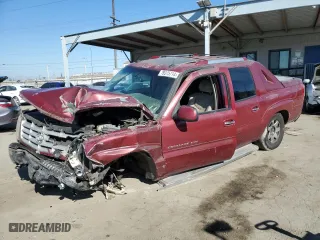 2005 Cadillac Escalade EXT with VIN 3GYEK62N75G171157, listed as a Copart auction lot 78375714 with 0 mi miles and Salvage Title. Bid and sale history available at carsss.com. Image 1.