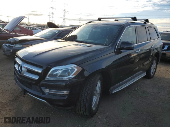 2016 Mercedes-Benz GL with VIN 4JGDF6EE6GA694894, listed as a Copart auction lot 83634044 with 211,142 mi miles and Salvage Title. Bid and sale history available at carsss.com. Image 1.