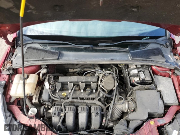 2015 Ford Focus Titanium with VIN 1FADP3J22FL239884, listed as a Copart auction lot 47628525 with 181,624 mi miles and Salvage Title. Bid and sale history available at carsss.com. Image 12.