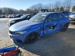2016 BMW 2 Series M235i xDrive with VIN WBA1J9C55GV371825, listed as a Copart auction lot 42714675 with 86,108 mi miles and Salvage Title. Bid and sale history available at carsss.com. Image 1.