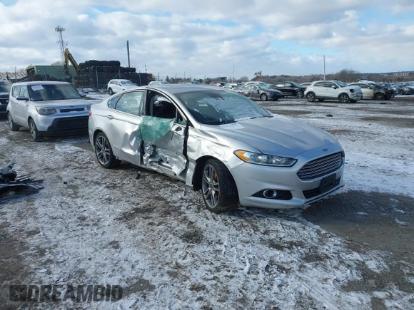 2016 Ford Fusion Titanium with VIN 3FA6P0K96GR101285, listed as a IAAI auction lot 41214633 with 113,633 mi miles and . Bid and sale history available at carsss.com. Image 1.