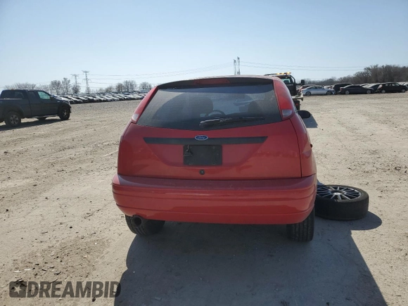 2007 Ford Focus S with VIN 1FAHP31N17W155180, listed as a Copart auction lot 48991395 with 210,400 mi miles and Salvage Title. Bid and sale history available at DreamBid. Image 6.