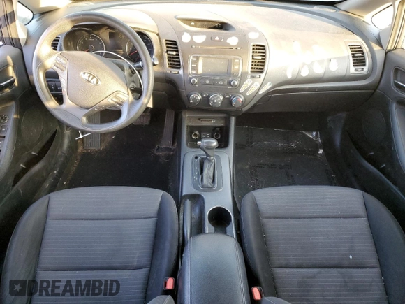 2016 Kia Forte LX with VIN KNAFX4A66G5479731, listed as a Copart auction lot 87704475 with 0 mi miles and Salvage Title. Bid and sale history available at carsss.com. Image 8.