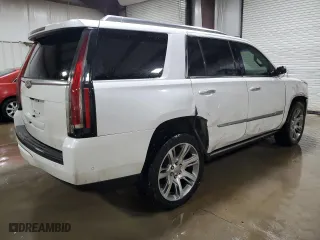 2017 Cadillac Escalade Premium Luxury with VIN 1GYS4CKJ4HR404926, listed as a Copart auction lot 42757615 with 119,640 mi miles and Salvage Title. Bid and sale history available at carsss.com. Image 3.