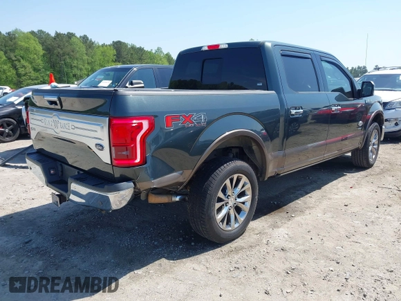 2015 Ford F-150 XLT with VIN 1FTEW1EG9FFB55393, listed as a IAAI auction lot 42009188 with 200,407 mi miles and . Bid and sale history available at DreamBid. Image 4.