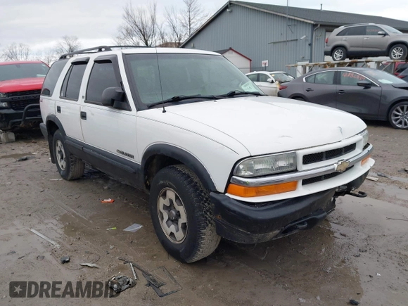2003 Chevrolet Blazer LS z VIN 1GNDT13X63K106315, wystawiony jako IAAI lot #41914116 z przebiegiem 196 774 mil mil oraz . Historia ofert i sprzedaży dostępna na DreamBid. Obrazek 1.