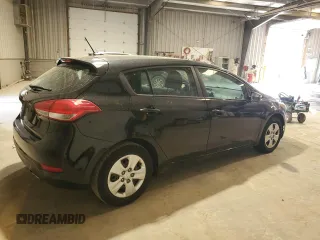 2017 Kia Forte LX with VIN KNAFK5A86H5672100, listed as a Copart auction lot 55101985 with 111,739 mi miles and Salvage Title. Bid and sale history available at carsss.com. Image 3.