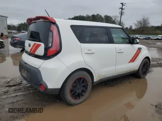 2016 Kia Soul with VIN KNDJN2A24G7300630, listed as a Copart auction lot 87965215 with 137,019 mi miles and Salvage Title. Bid and sale history available at carsss.com. Image 3.