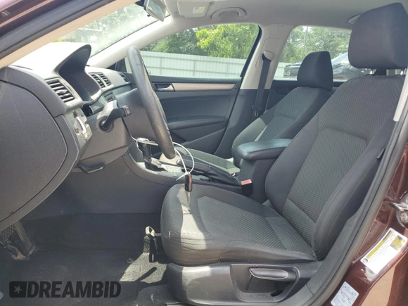 2013 Volkswagen Passat S with VIN 1VWAP7A35DC032218, listed as a Copart auction lot 56232645 with 222,722 mi miles and Salvage title. Bid and sale history available at DreamBid. Image 7.