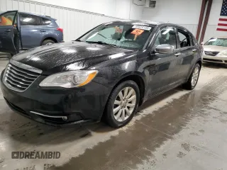 2013 Chrysler 200 Limited with VIN 1C3CCBCB5DN721554, listed as a Copart auction lot 49974185 with 162,668 mi miles and Salvage Title. Bid and sale history available at carsss.com. Image 1.