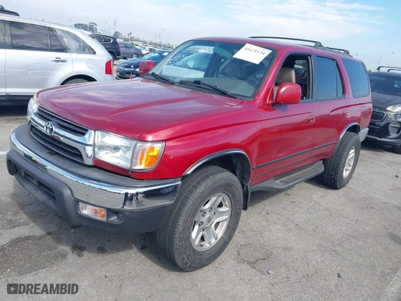 2001 Toyota 4Runner SR5 with VIN JT3HN86R510351274, listed as a IAAI auction lot 41621134 with 172,450 mi miles. Bid and sale history available at carsss.com. Image 2.