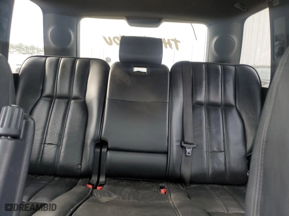 2012 Land Rover Range Rover SC with VIN SALMF1E41CA370124, listed as a Copart auction lot 50044855 with 118,980 mi miles and Clean Title. Bid and sale history available at carsss.com. Image 10.