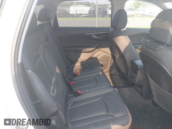 2022 Audi Q7 Premium Plus with VIN WA1LJBF70ND014081, listed as a IAAI auction lot 42403771 with 20,073 mi miles and . Bid and sale history available at DreamBid. Image 8.