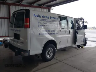 2014 GMC Savana Cargo Van with VIN 1GTW7FCA9E1906226, listed as a IAAI auction lot 41214520 with 120,794 mi miles. Bid and sale history available at carsss.com. Image 4.